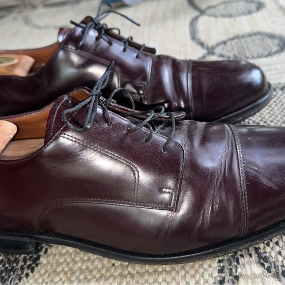 Allen Edmunds Burgundy Men’s Leather Dress Shoes- pics are accurate 10.5 main image 9